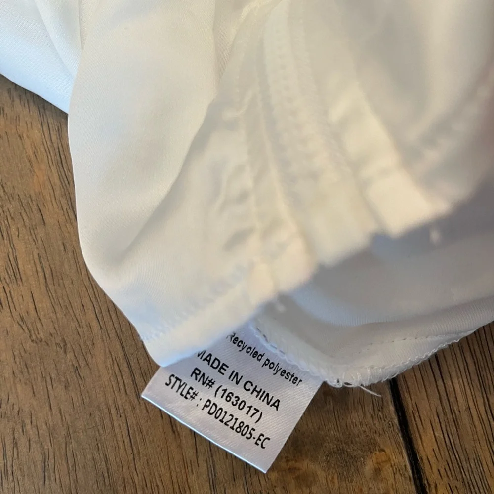 NWT Princess Polly White Satin Corset Crop Top size 4 - Picture 5 of 10